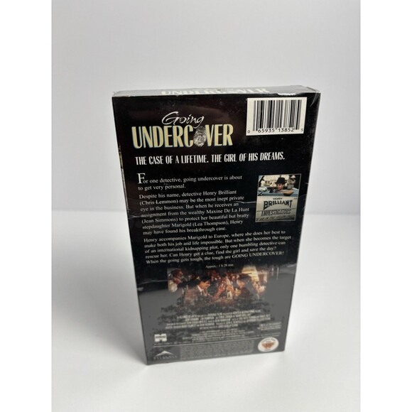Going Undercover (VHS 1985) Chris Lemmon Lea Thompson Sex Comedy - Picture 4 of 6